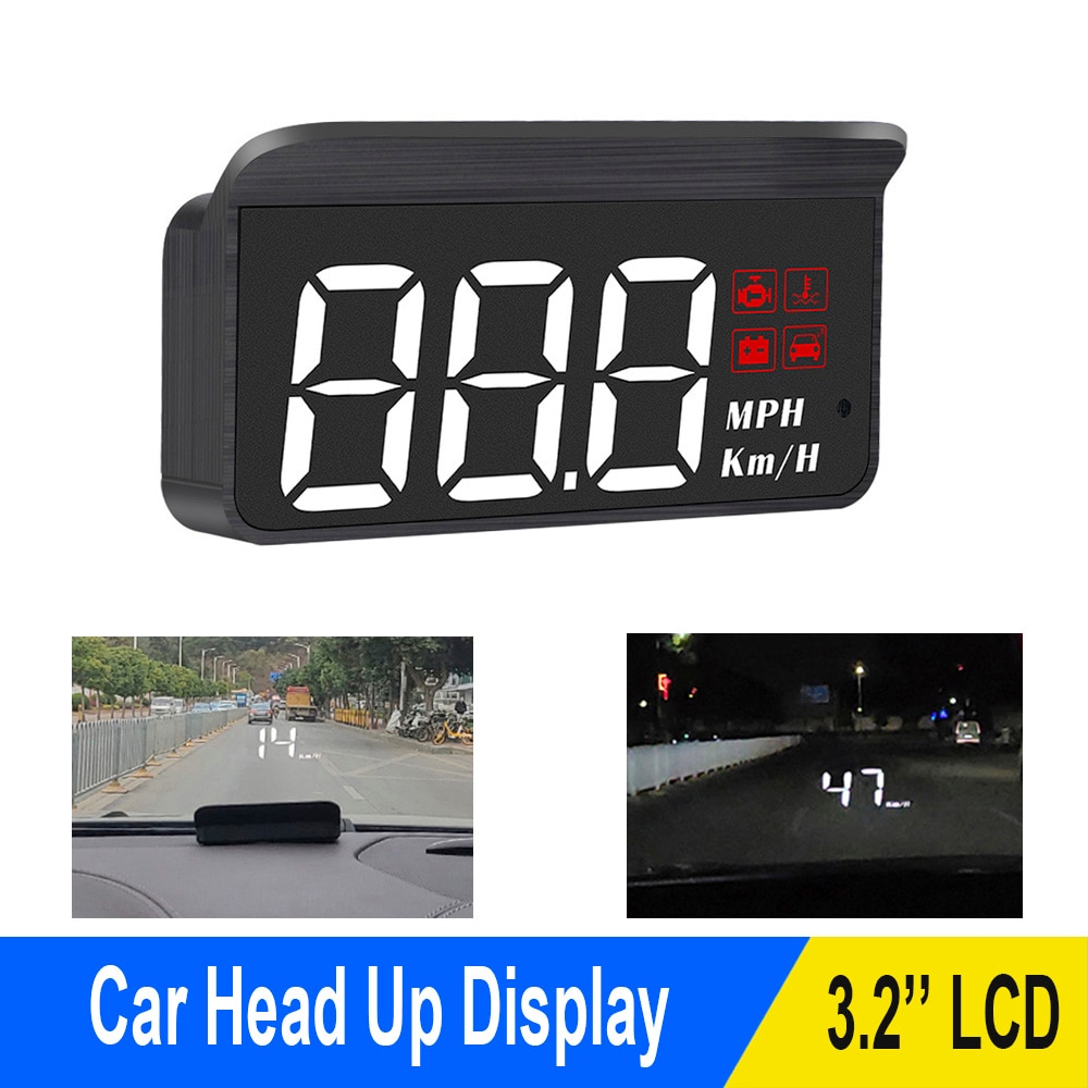HUD ڵ  ÷,    ӵ ,   ڵ ׼, M3 OBD2, 3.2 ġ